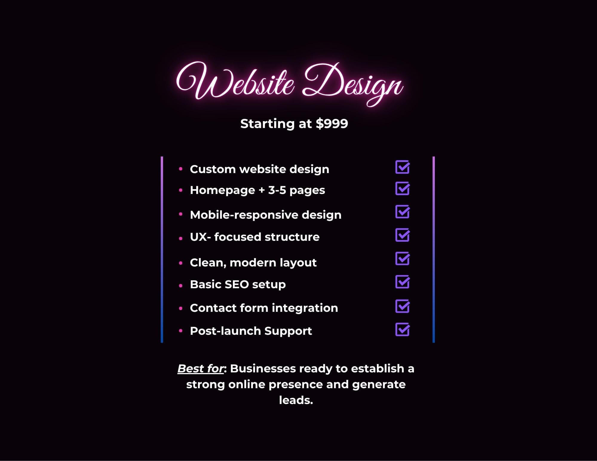 Web Design Package & Pricing | Helami Designs Custom web design package and pricing by Helami Designs, including strategic UX, responsive design, and conversion-focused website design.